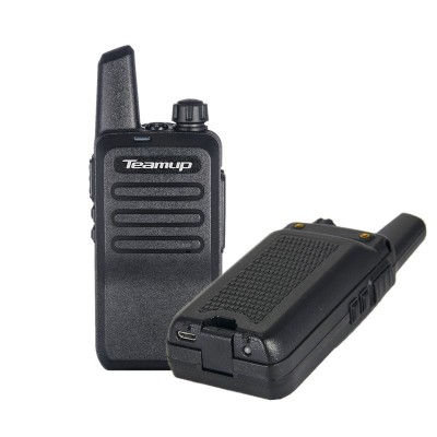 pmr446 handheld walkie talkie with usb charger